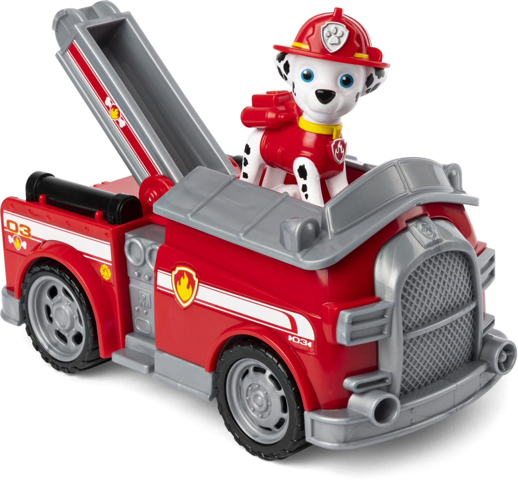 Paw Patrol Basic Vehicle and Figure Marshall