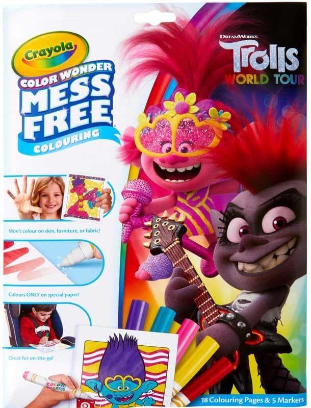 Crayola Trolls 2 Colour Wonder