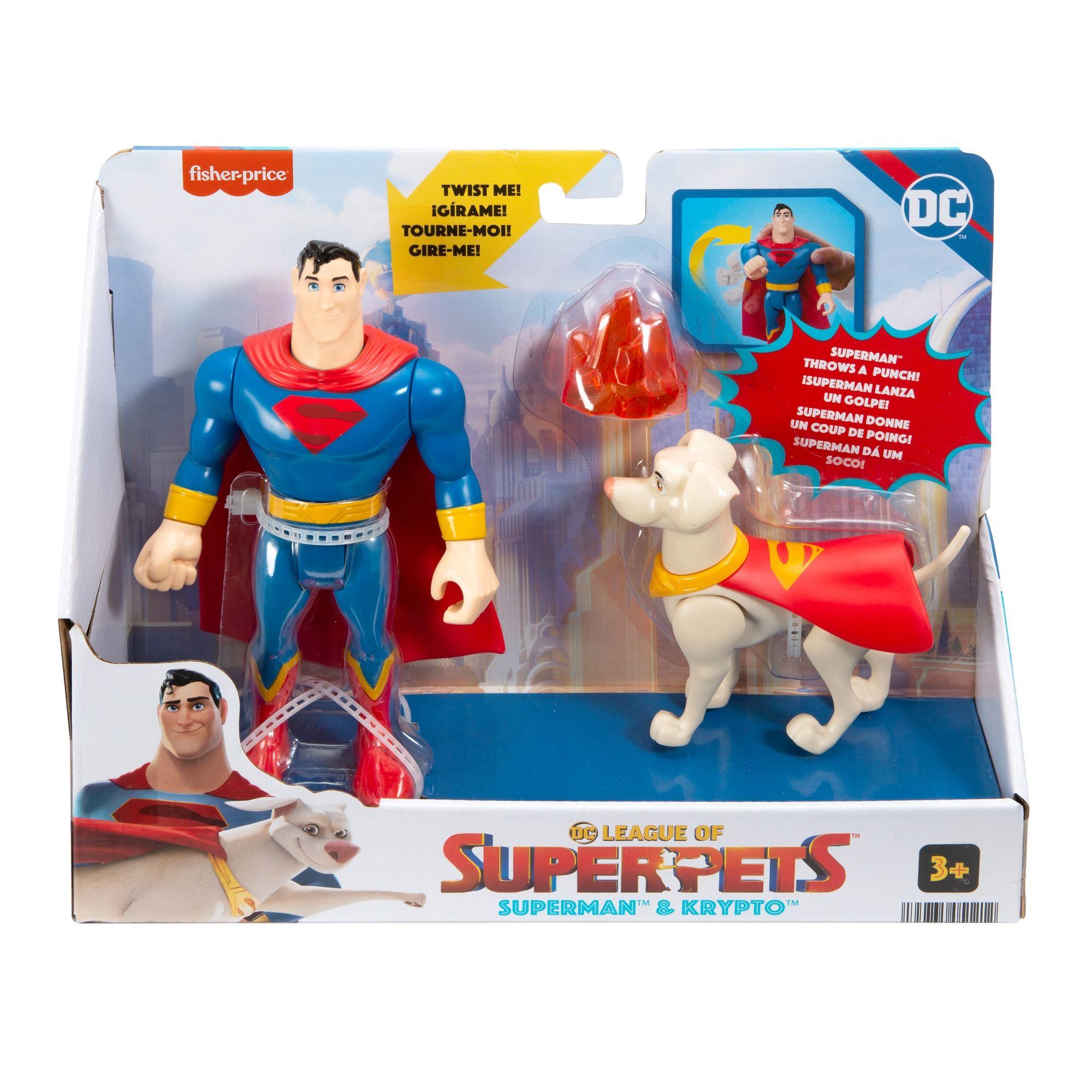 DC League of Super Pets Superman & Krypto