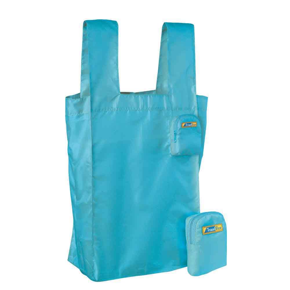 Folding Shopping Bag 22 Litre - Turquoise