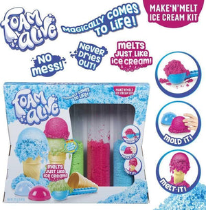 Foam Alive Make N Melt Ice Cream Kit - Gadget Station