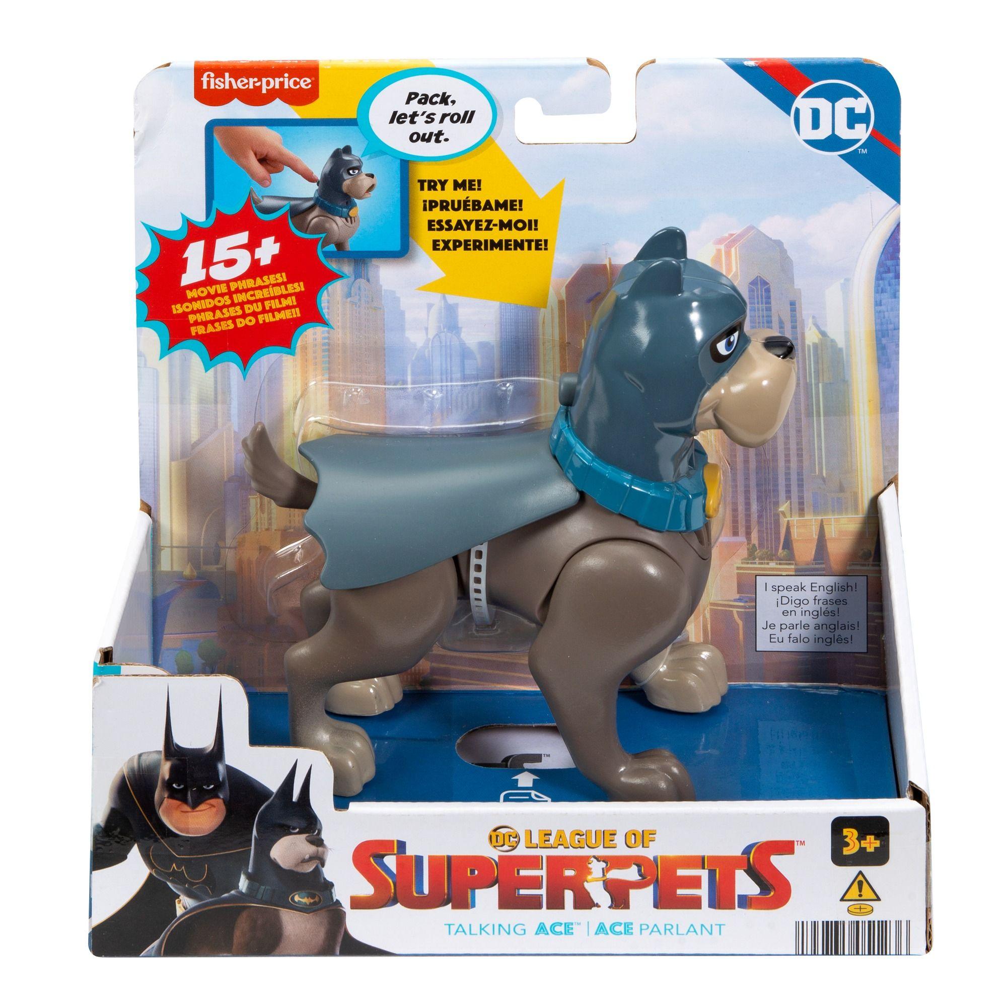 DC League of Super Pets Talking Figure Ace