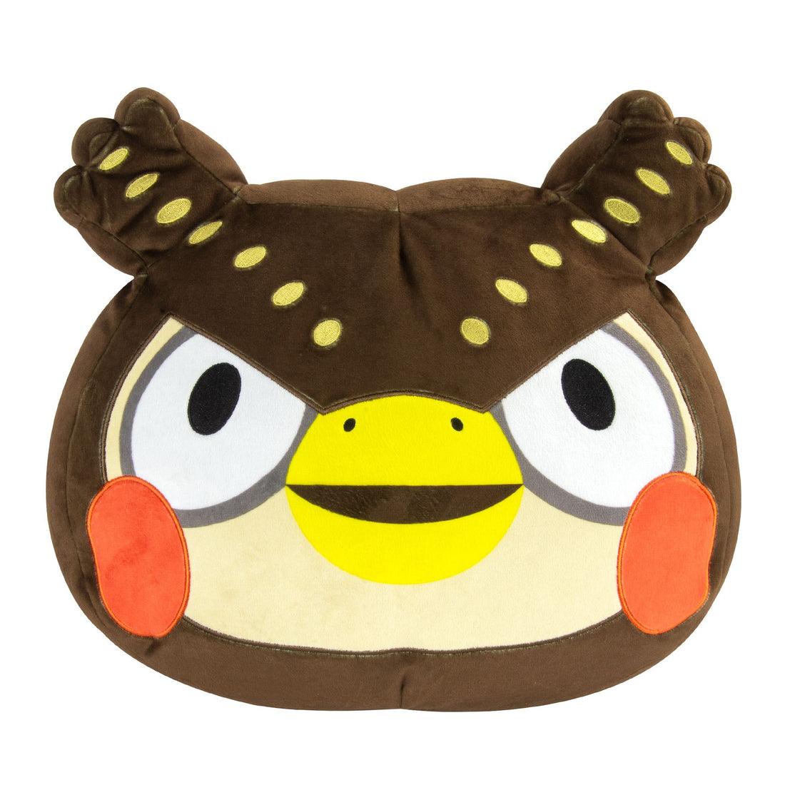 Club Mocchi Mocchi Nintendo Animal Crossing Blathers Mega 15-inch Plush