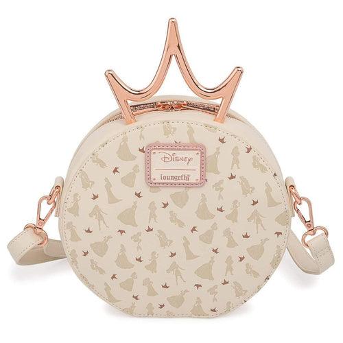 Loungefly Ultimate Princess Metal Crown Cross Body Bag