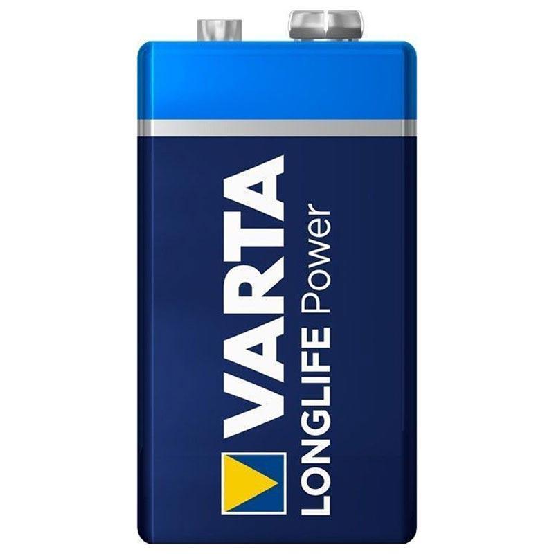 Varta Longlife Power Alkaline Battery 9V Single Pack