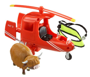 Postman Pat Vehicles- SDS Helicopter with Cow - Gadget Station