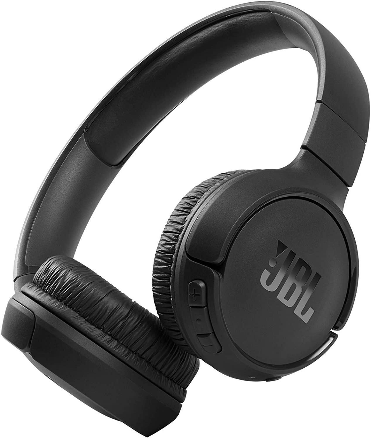 JBL Tune510BT Tune 510BTWireless On-Ear Headphones Featuring Bluetooth 5.0, upto 40 Hours Battery Life And Speed Charge, Black