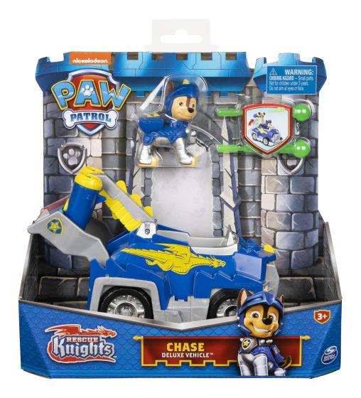 Paw Patrol Rescue Knights Deluxe Vehicle, Random Delivery