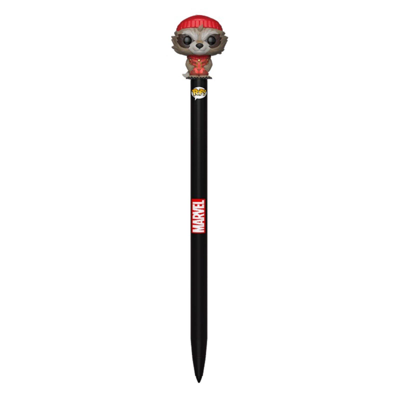 Funko POP! Pen Toppers Marvel Holiday (1 Pen) (Rocket Raccoon)