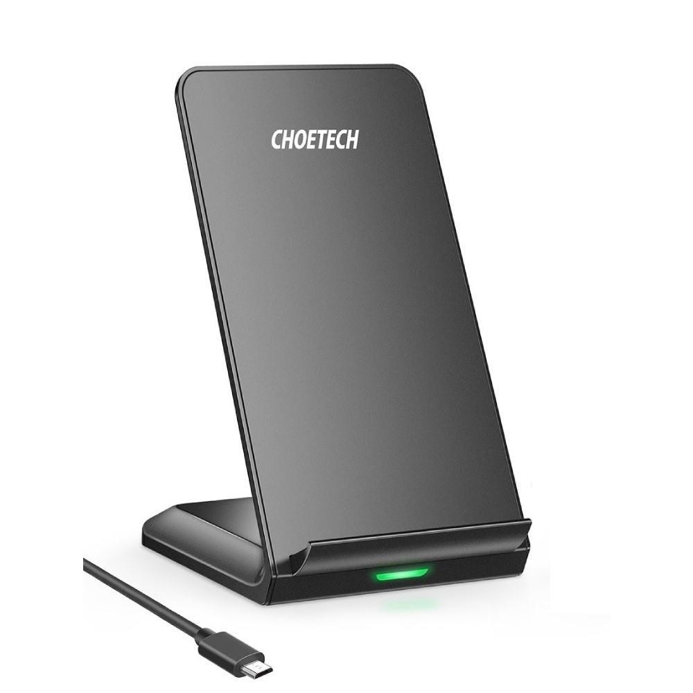 Choetech 10W Wireless Charging Stand Black