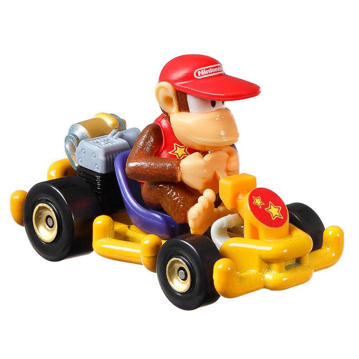 Hot Wheels Mario Kart Diddy Kong in Pipe Frame