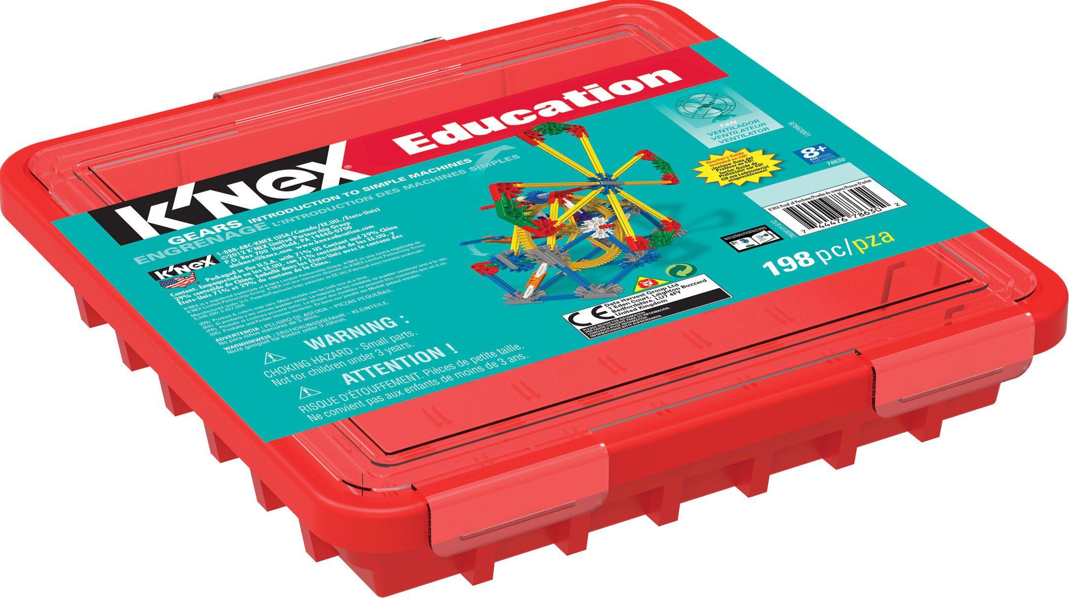K'nex Education Intro to Simple Machines Gears Set