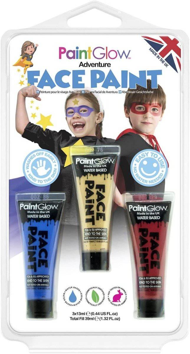 Paint Glow Adventure Face Paint - Gadget Station