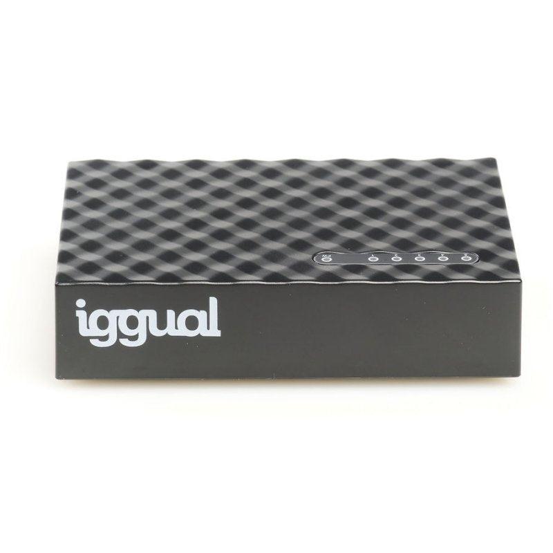 iggual Gigabit Ethernet Switch 5x1000 Mbps