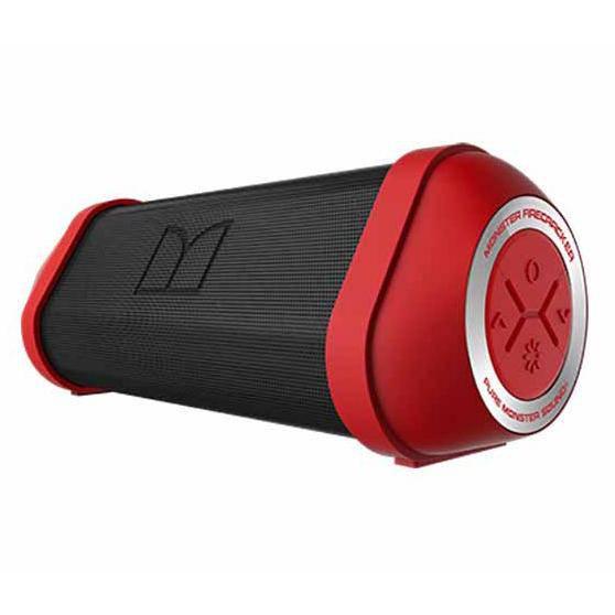 Monster SuperStar Firecracker Bluetooth Portable Speaker - Red - Gadget Station
