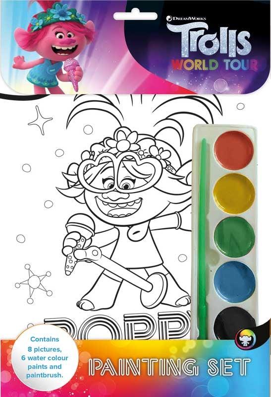 Trolls 2 Painting Set