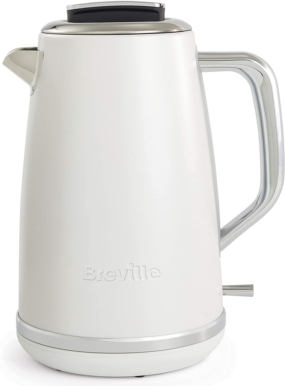 Breville Lustra Electric Kettle 3kW 3000w Fast Boil Candy White