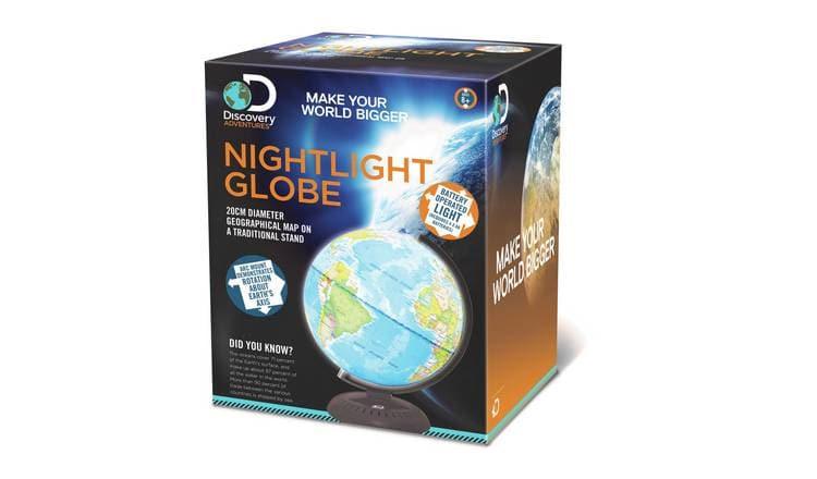 Discovery Adventure Nightlight Globe