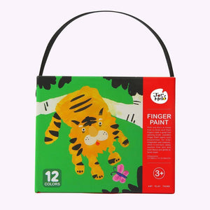 Jar Melo Finger Paint 12 Colour Set - Gadget Station