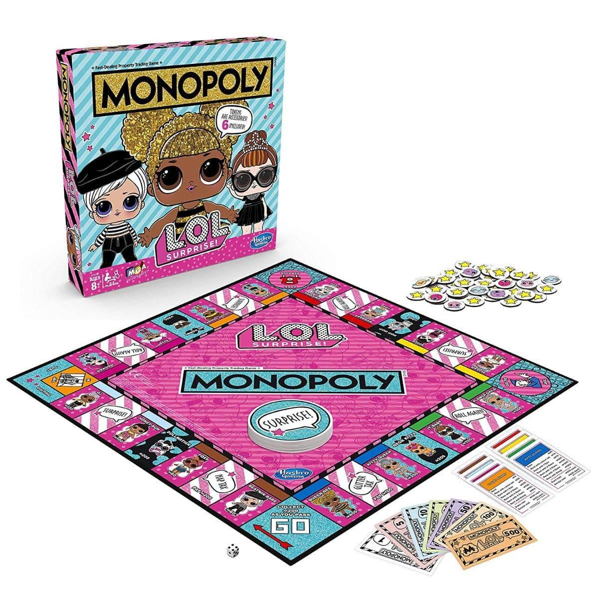 L.O.L. Surprise Monopoly Board Game LOL