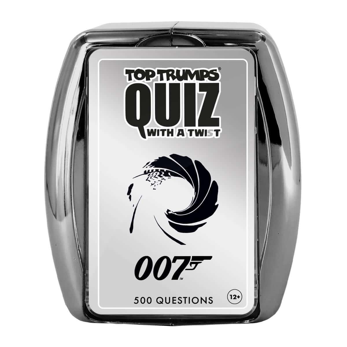James Bond Top Trumps Quiz Game Card Game