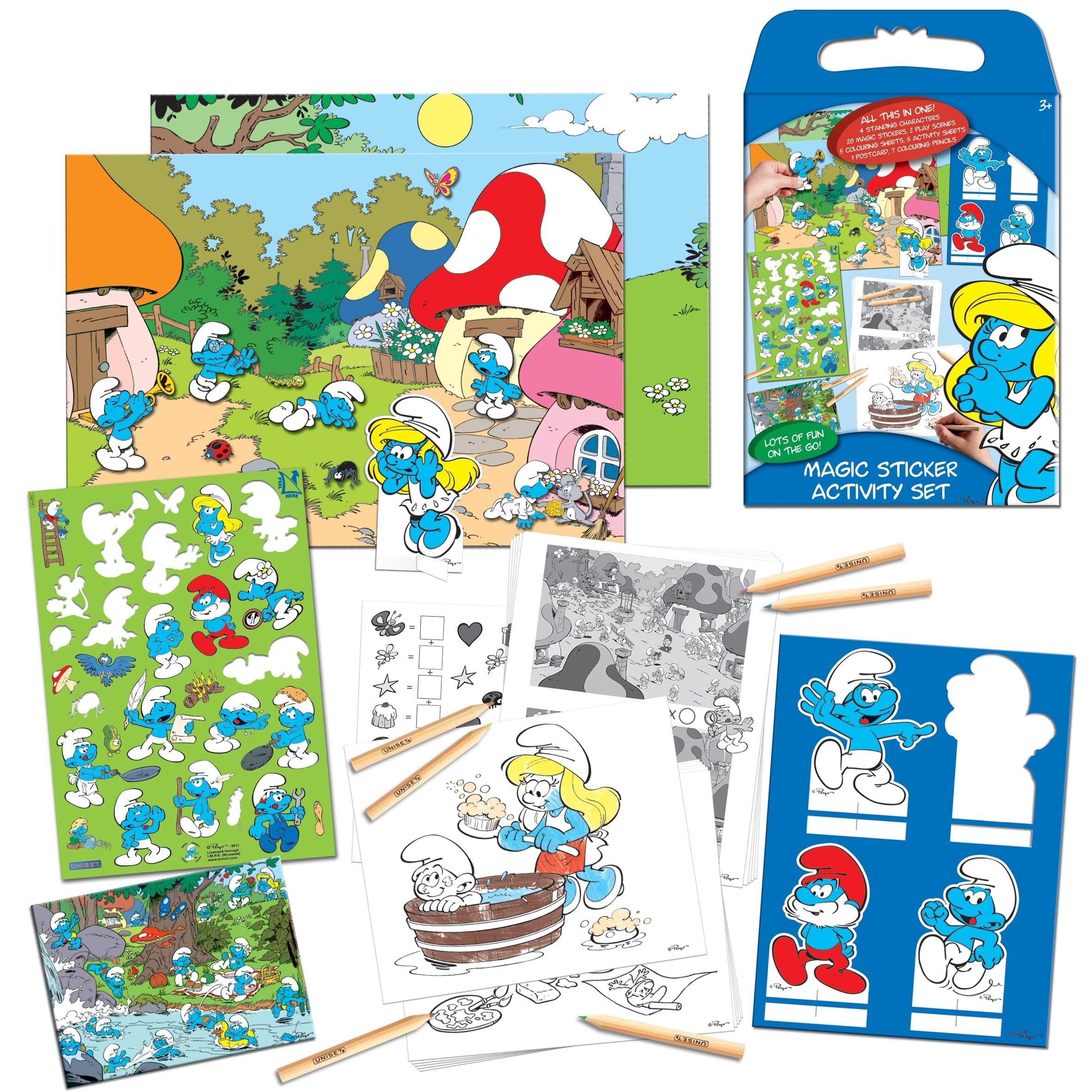The Smurfs Magic Stickers Activity Set