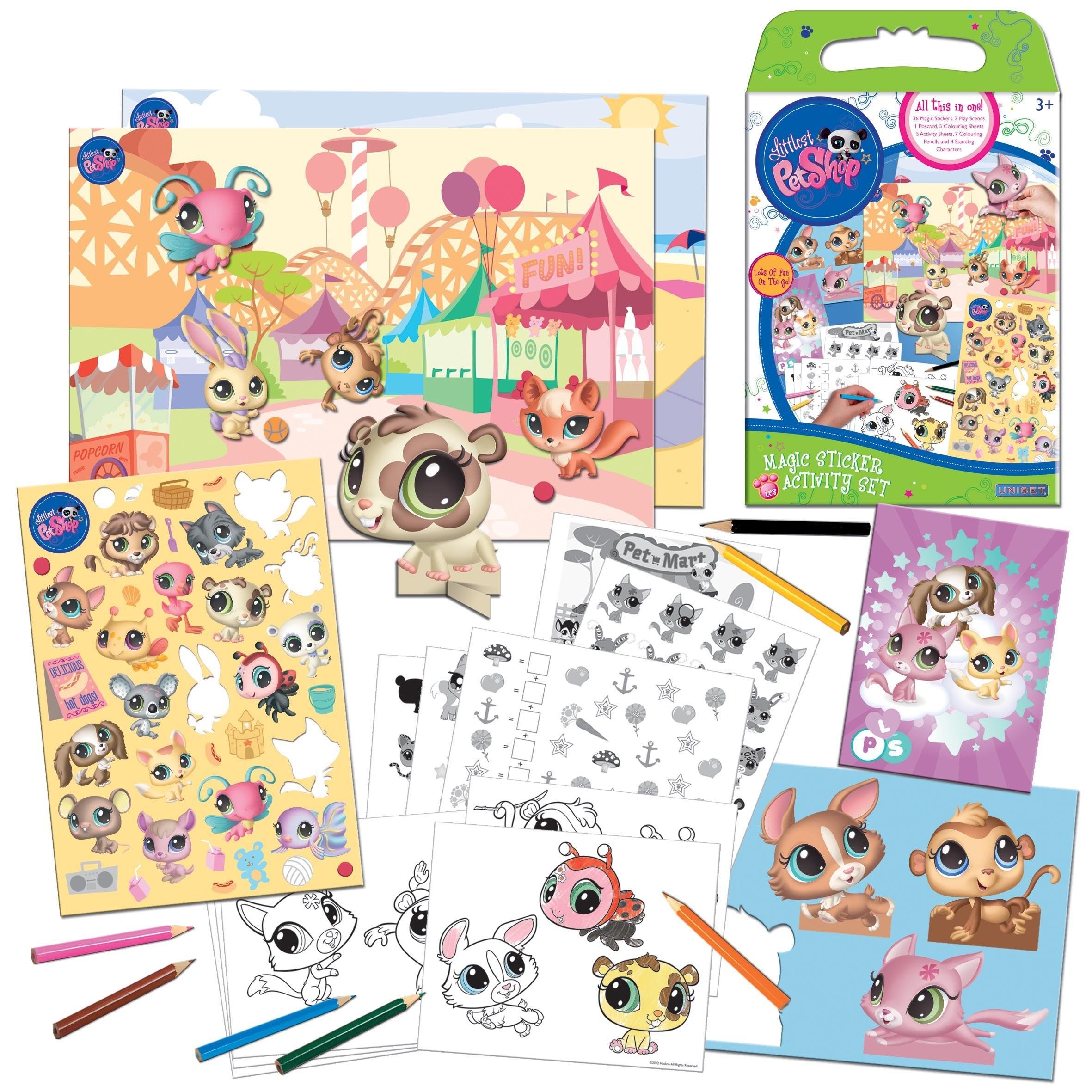 Littlest PetShop Magic Stickers Activity Set