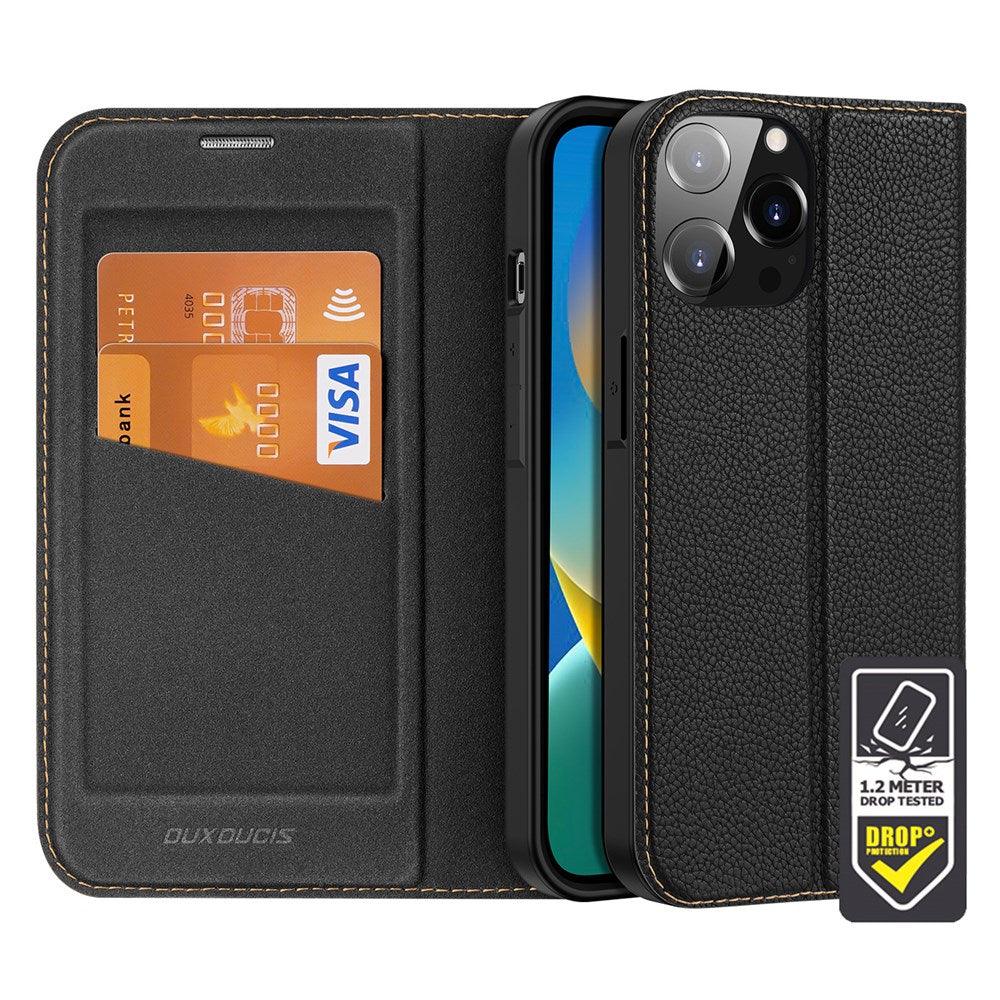 Dux Ducis Skin X Wallet Case Cover for iPhone 14 Pro Max Black