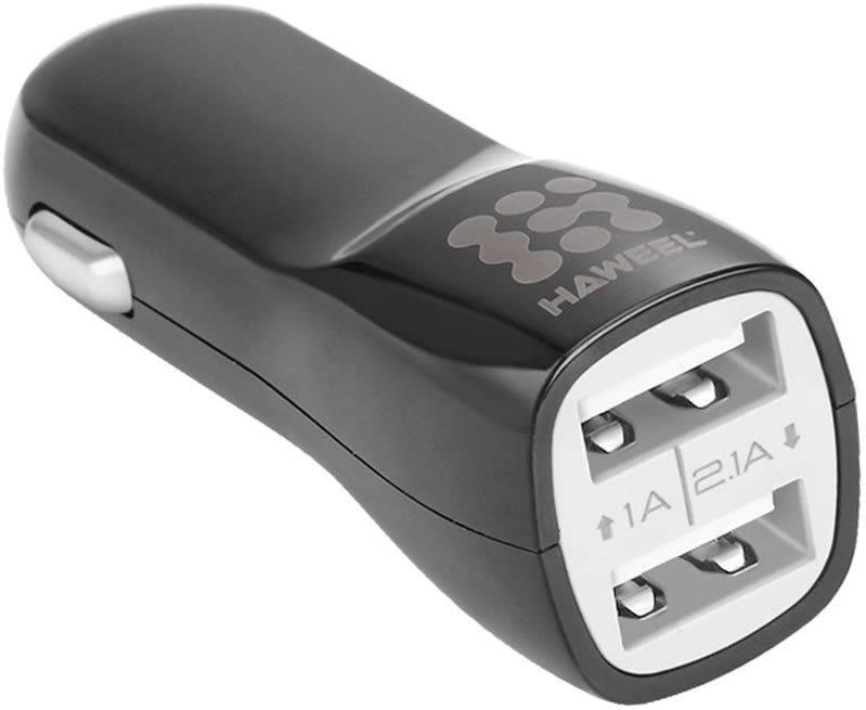 Haweel Car Charger - Random Colour Delivery