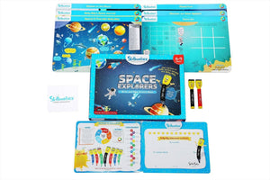 Skillmatics: Space Explorers (Write & Wipe Activity Mats) (6-9 Years) - Gadget Station