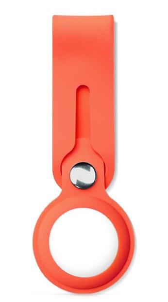 Devia AirTag Silicone Case Cover Loop Orange