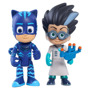 PJ Masks 2 Pack Figure Set Catboy & Romeo - Gadget Station