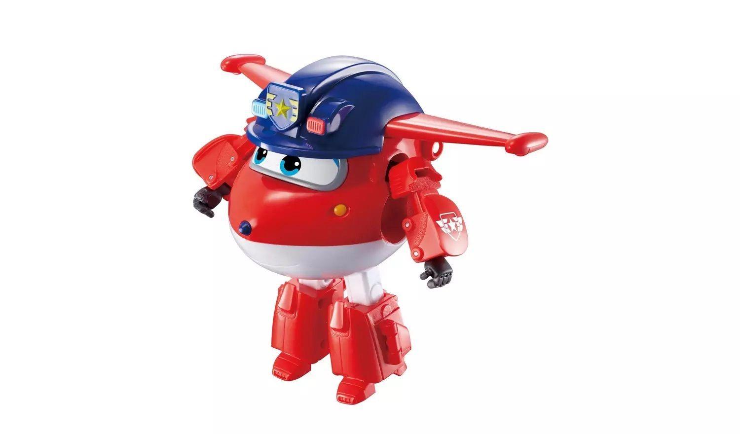 Super Wings Transforming Character Police Jett