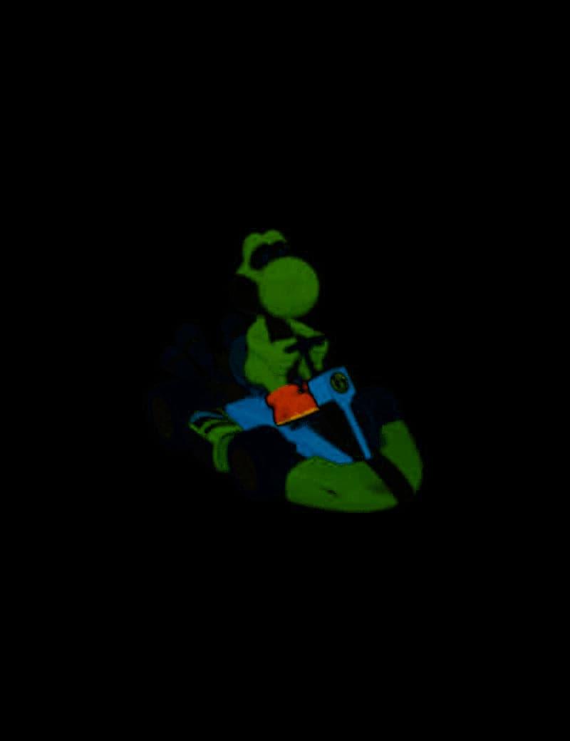 Mario Kart 5 Inch PullBack Car – Yoshi