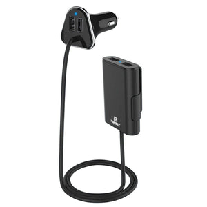 4 Port Car USB Charger - Gadget Station