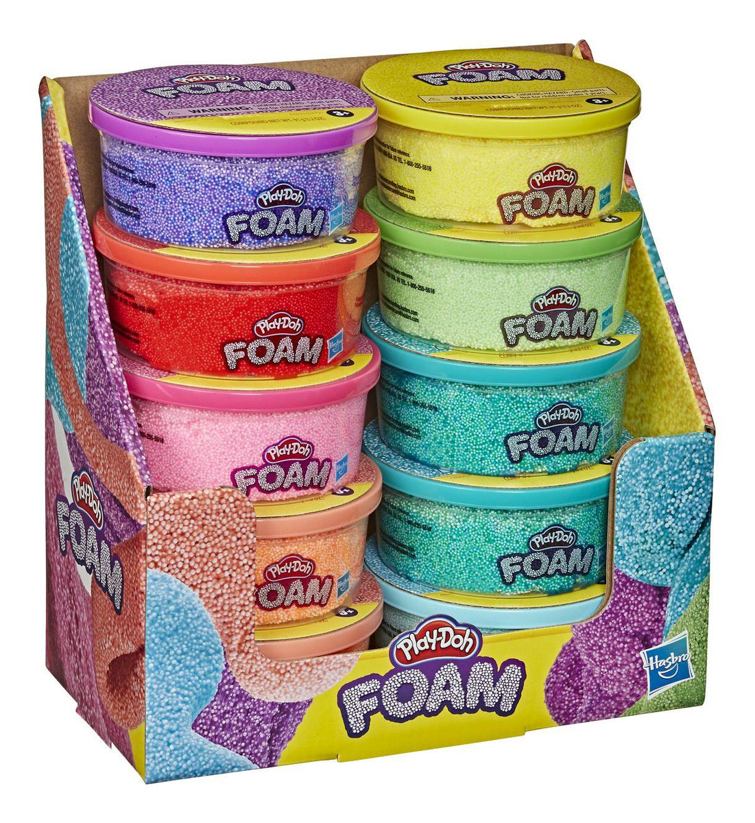 Play-Doh Foam Pink Single Can of Non-Toxic Modeling Foam for Kids 3 Years &  Up