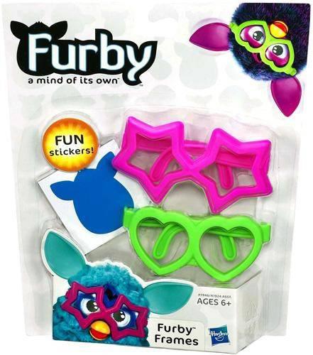 Hasbro FURBY Frames PINK and GREEN 2 Pack Glasses Toy