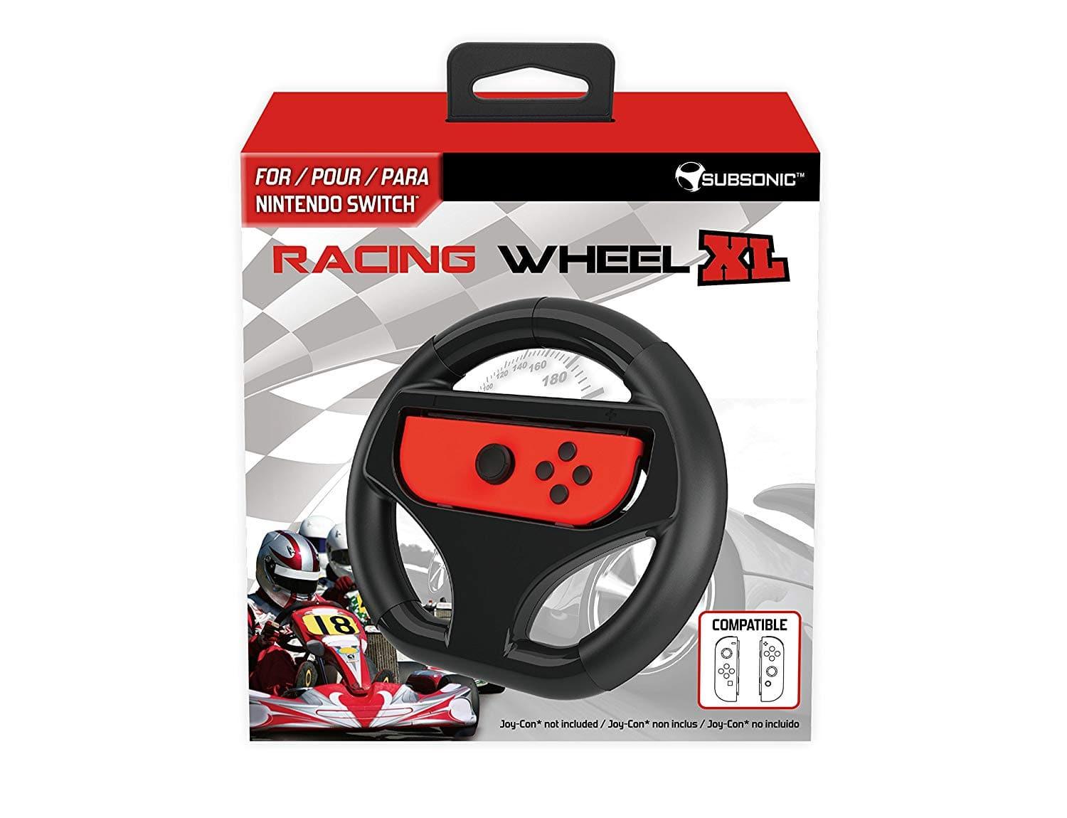 Subsonic - XL Steering Wheel for Joy-Cons controllers of Nintendo Switch