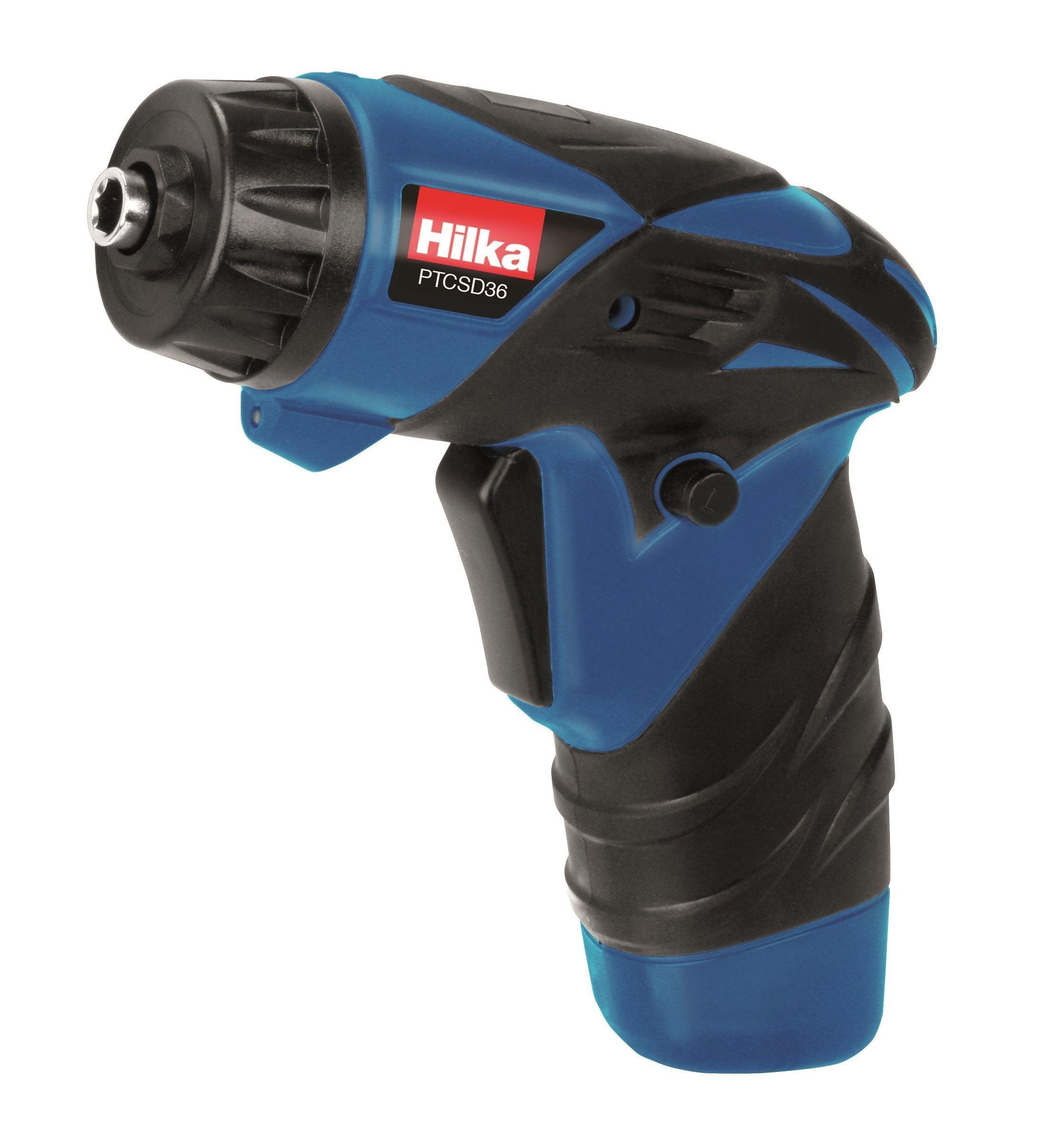 Hilka 3.6v Li-ion Cordless Screwdriver