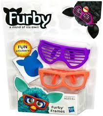 Hasbro FURBY Frames ORANGE and PURPLE 2 Pack Glasses Toy
