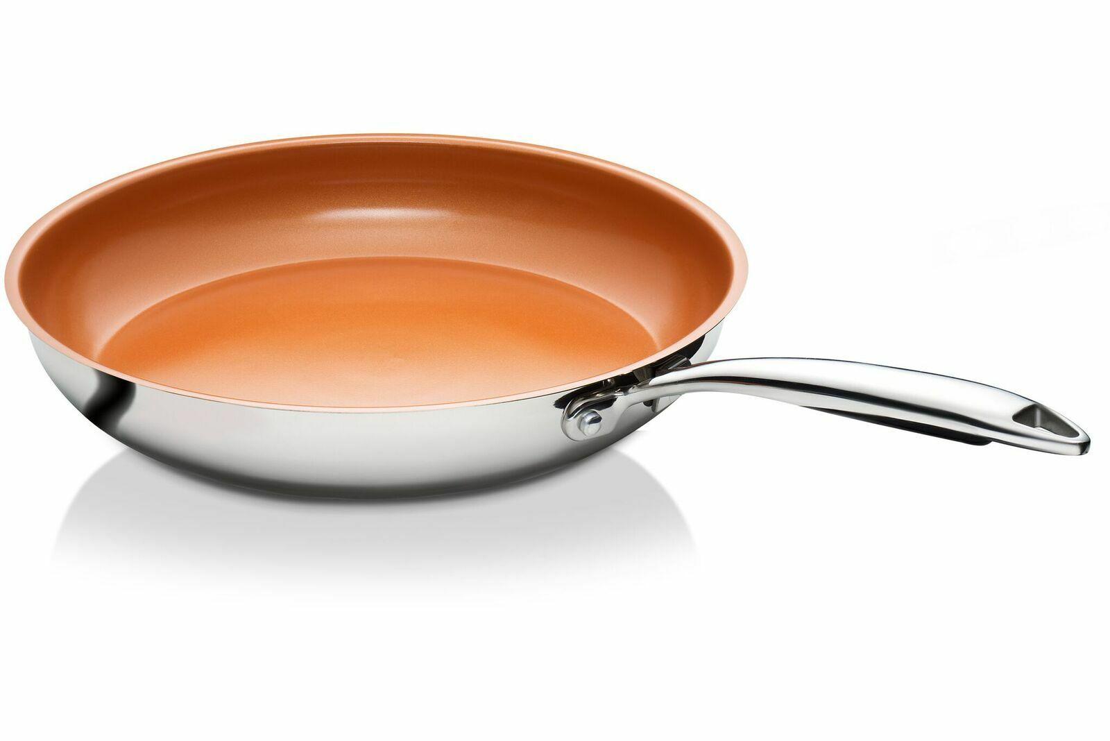 Gotham Steel Tri-Ceramal 11" Stainless Steel Pan