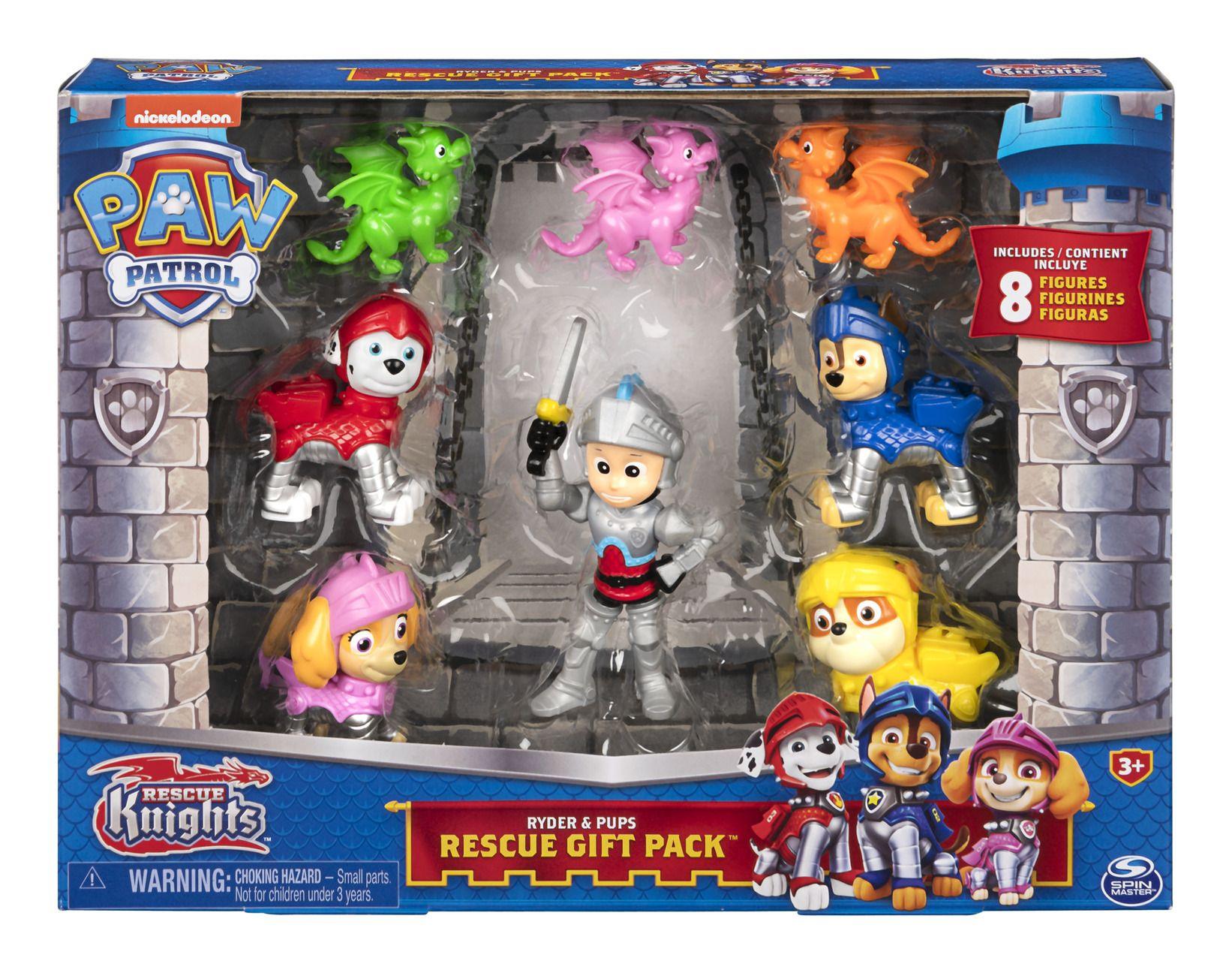 Paw Patrol Rescue Knights Figure Gift Pack