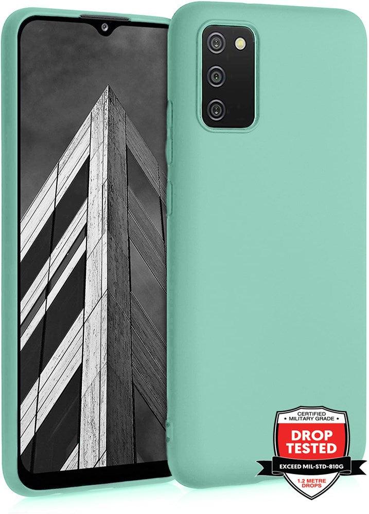 Silicone Case Cover for Samsung Galaxy A02s Mint