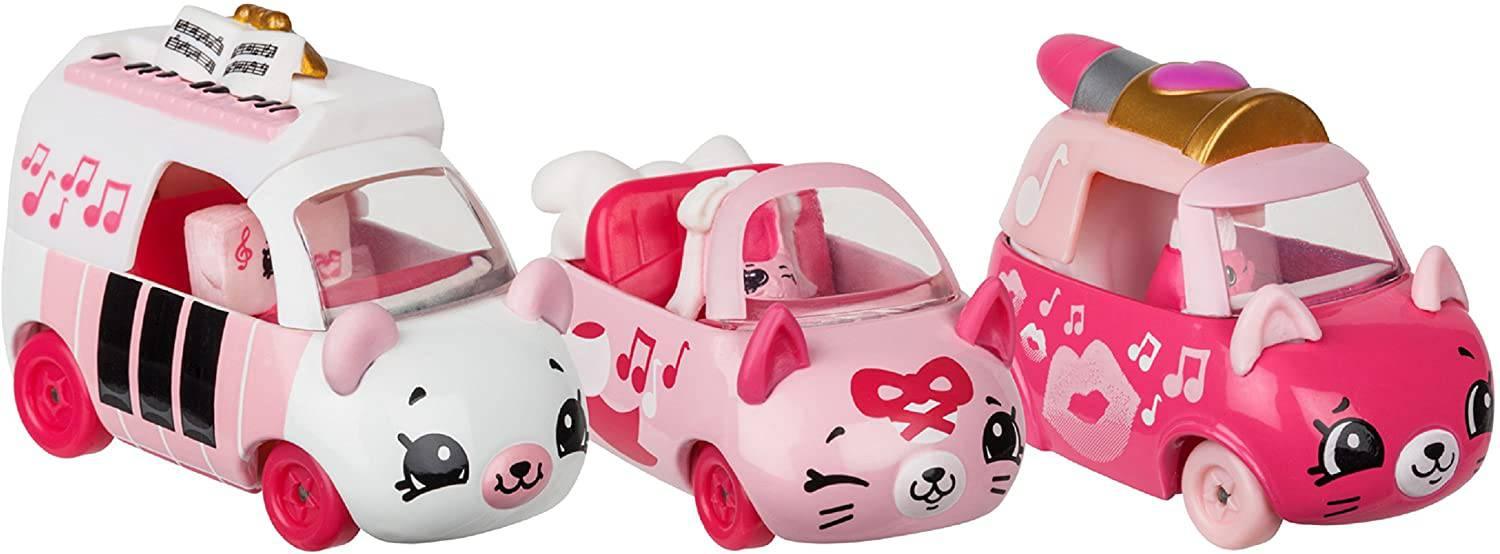 SHOPKINS CUTIE CAR 3 PACK - PRETTY PERFORMER