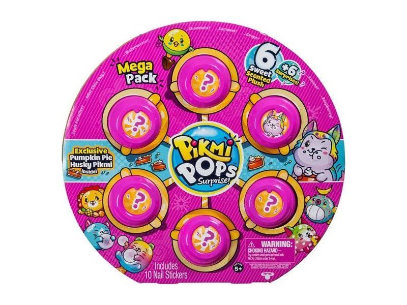 Pikmi Pops Mega Pack - Exc Pumkin Pie Husky Pikmi