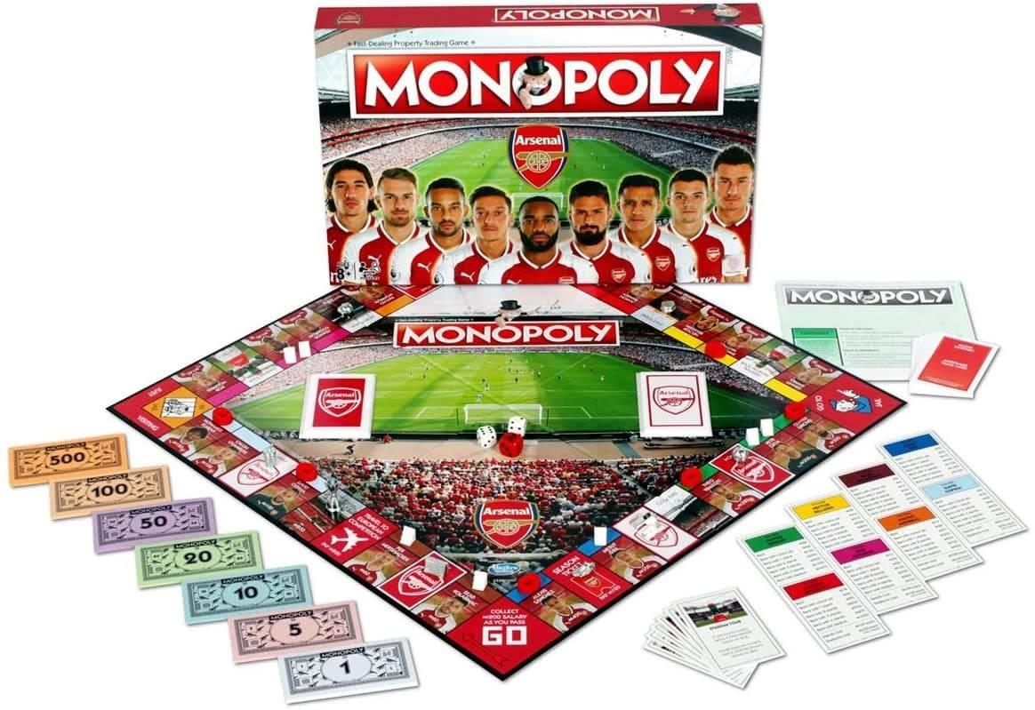 Arsenal FC Football Monopoly Board Game