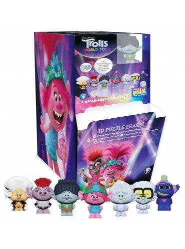 Trolls World Tour Puzzle Eraser - one delivered at random