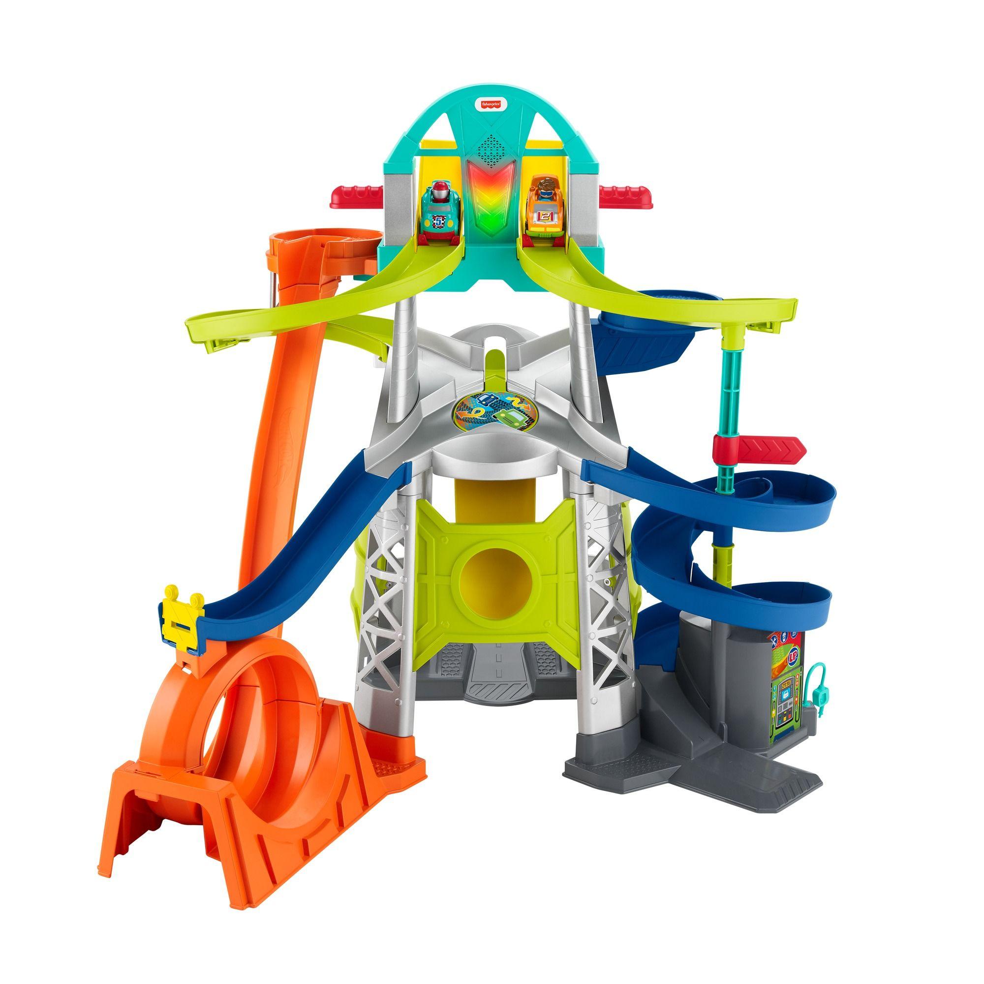 Little People Wheelies Launch & Loop Playset