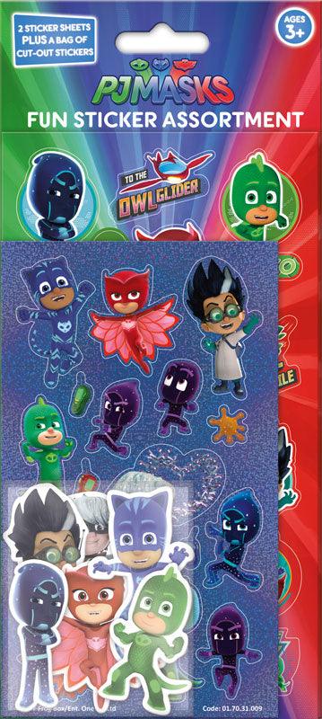 PJ Masks Assortment Pack Stickers