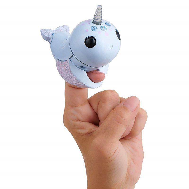 Fingerlings Light Up Narwhal Nori Interactive Pet
